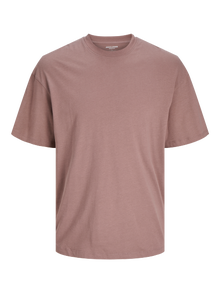Jack & Jones Yksivärinen T-paita -Twilight Mauve - 12249319