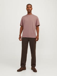 Jack & Jones Yksivärinen T-paita -Twilight Mauve - 12249319