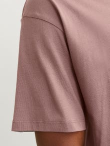 Jack & Jones Yksivärinen T-paita -Twilight Mauve - 12249319