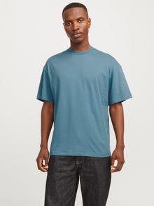 Jack & Jones Vienspalvis Apskritas kaklas Marškinėliai -Oceanview - 12249319