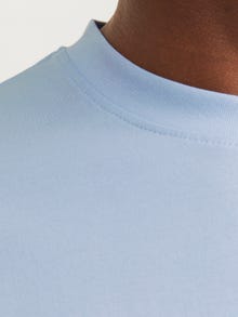 Jack & Jones Yksivärinen O-pääntie T-paita -Chambray Blue - 12249319