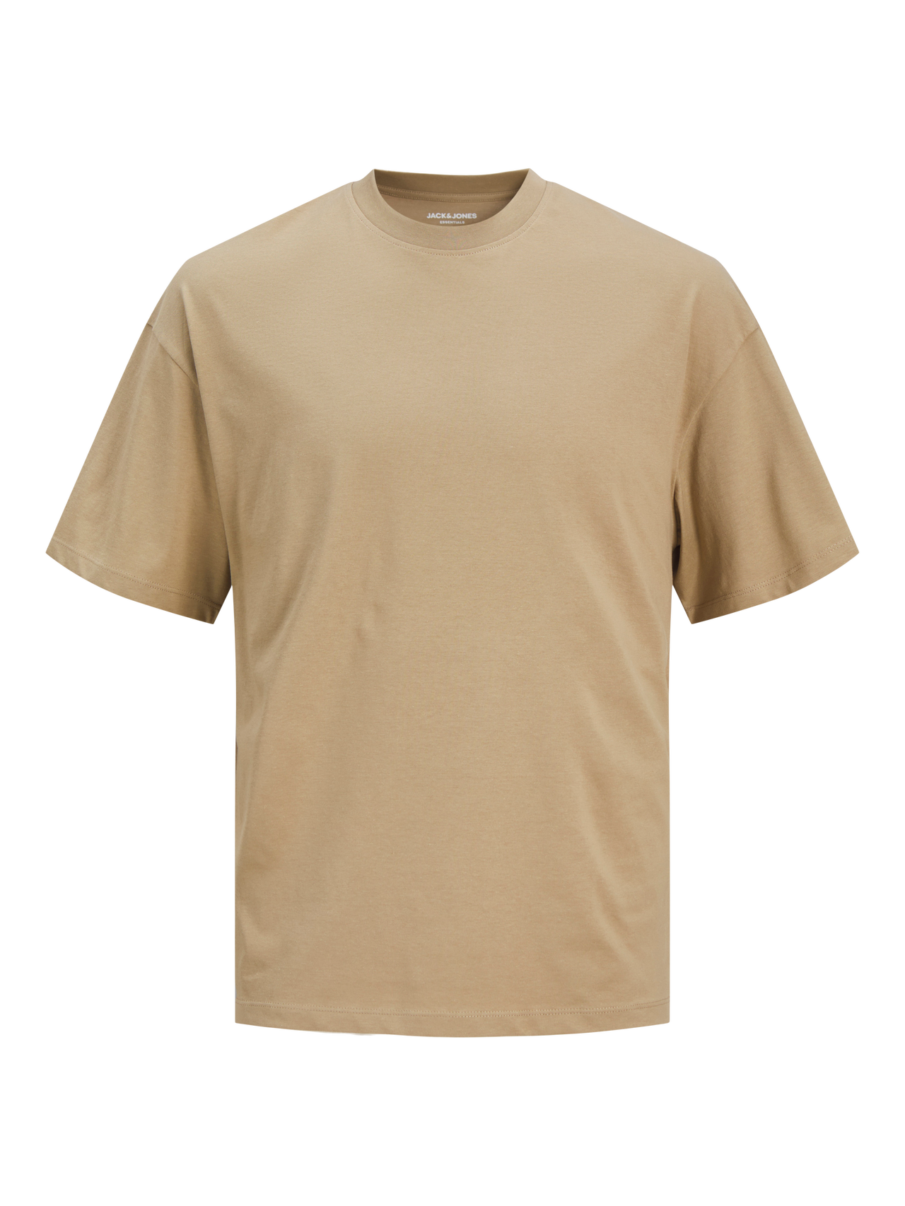 Plain T-shirt | Beige | Jack & Jones® Plain T-shirt | Beige | Jack & Jones®