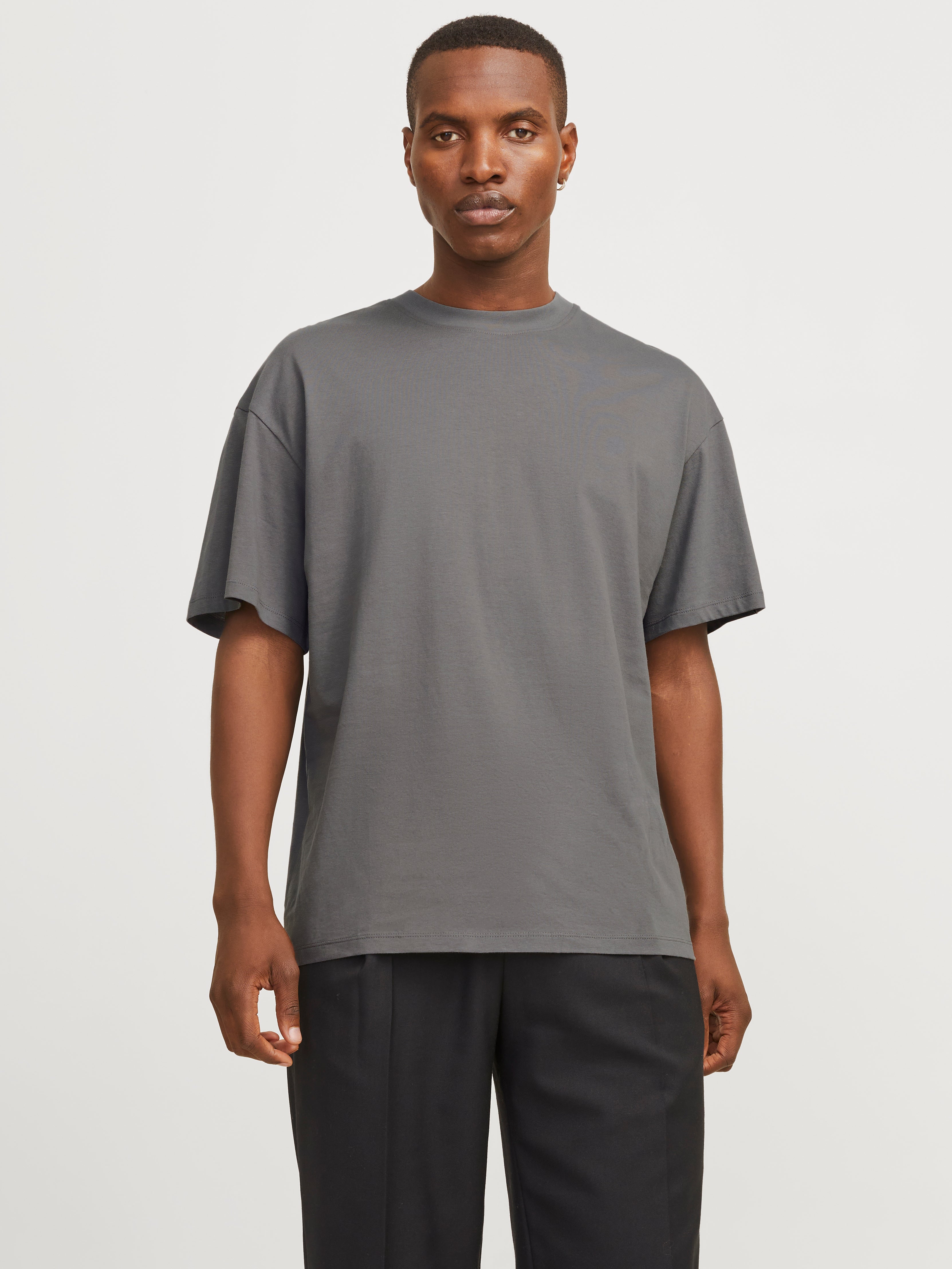 Jack Jones Clothing Mens Oversized T-shirt Jack Jones Crew