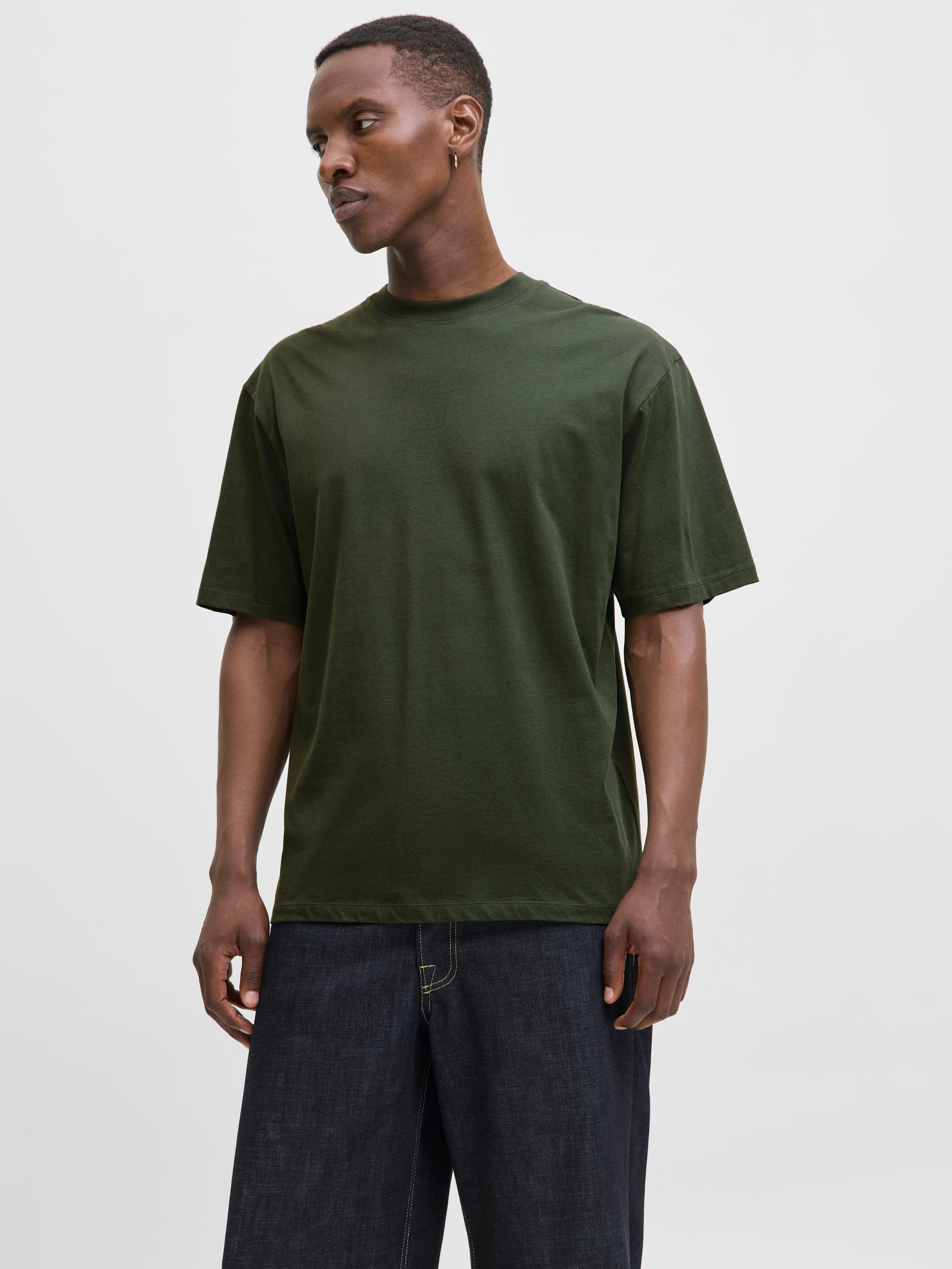 Einfarbig T-shirt