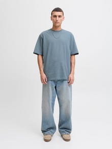 Jack & Jones Einfarbig T-shirt -Stormy Weather - 12249319