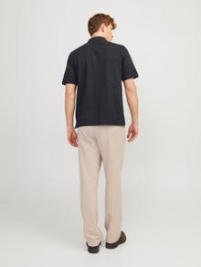 Jack & Jones Yksivärinen Polo T-shirt -Dark Navy - 12249324
