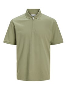Jack & Jones Camiseta Liso Polo -Oil Green - 12249324