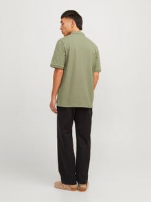 Jack & Jones Camiseta Liso Polo -Oil Green - 12249324