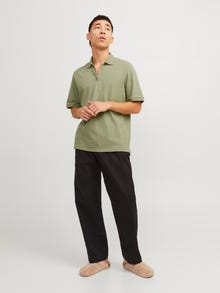 Jack & Jones T-shirt Semplice Polo -Oil Green - 12249324