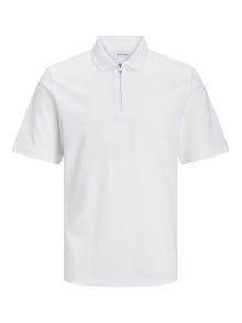 Jack & Jones T-shirt Uni Polo -White - 12249324