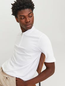Jack & Jones T-shirt Liso Polo -White - 12249324