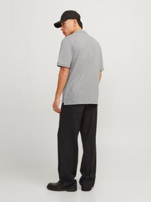 Jack & Jones T-shirt Uni Polo -Ultimate Grey - 12249324