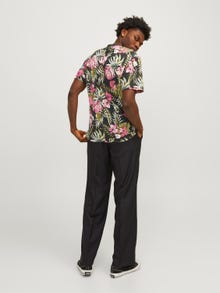 Jack & Jones T-shirt All Over Print Col rond -Pink Nectar - 12249329