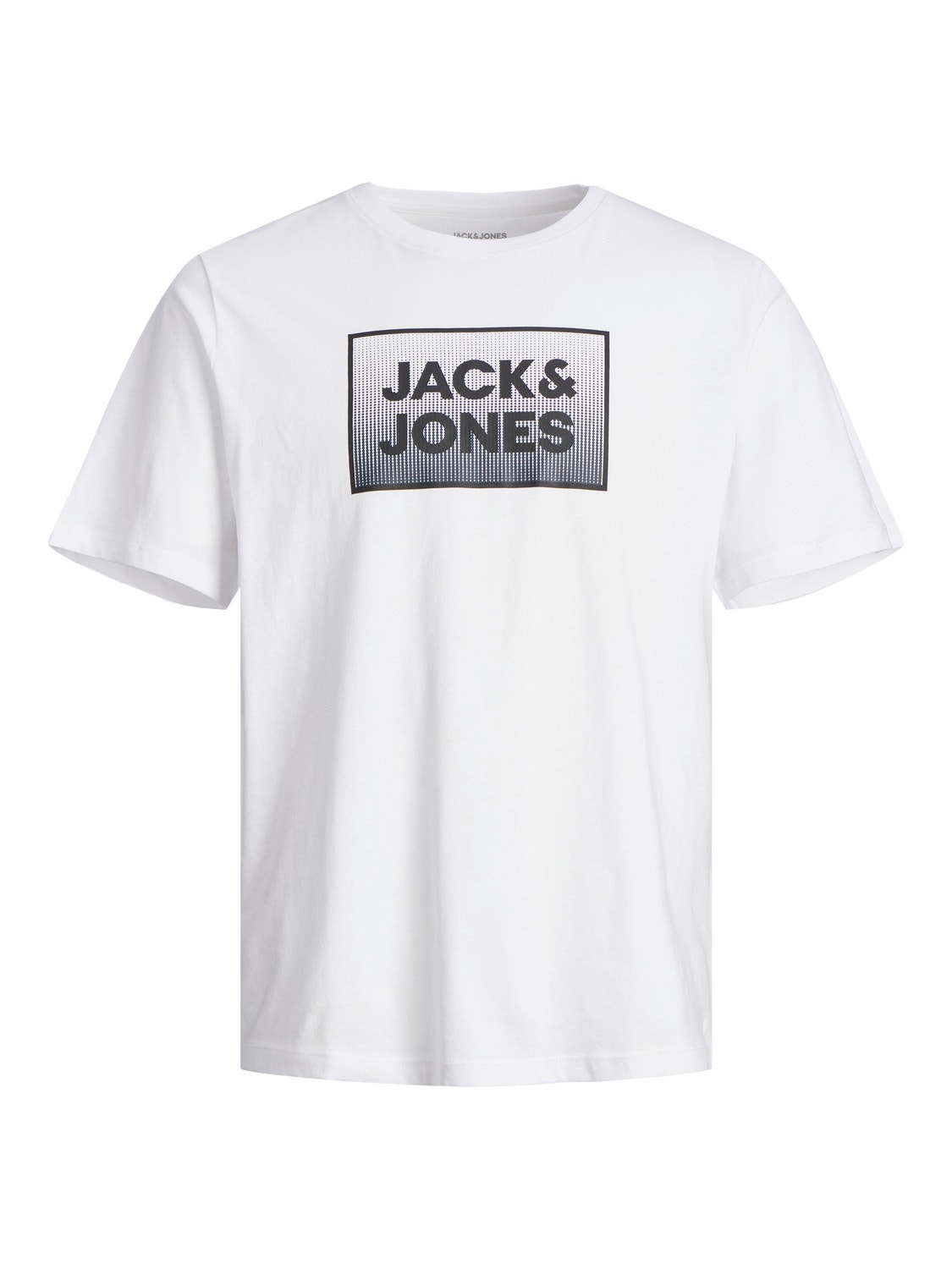 Jack & Jones Camiseta Logotipo Cuello redondo -White - 12249331