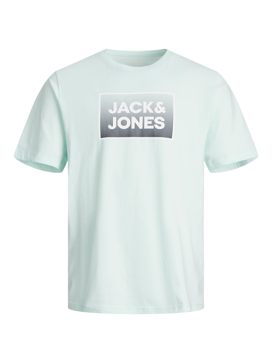 Jack & Jones T-shirt Logo Decote Redondo -Soothing Sea - 12249331