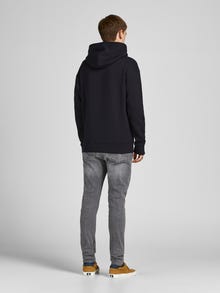 Jack & Jones Hoodie Liso -Black - 12249340