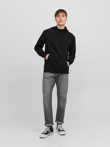 Jack & Jones Hoodie Liso -Black - 12249340