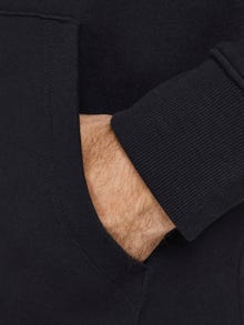 Jack & Jones Hoodie Liso -Black - 12249340