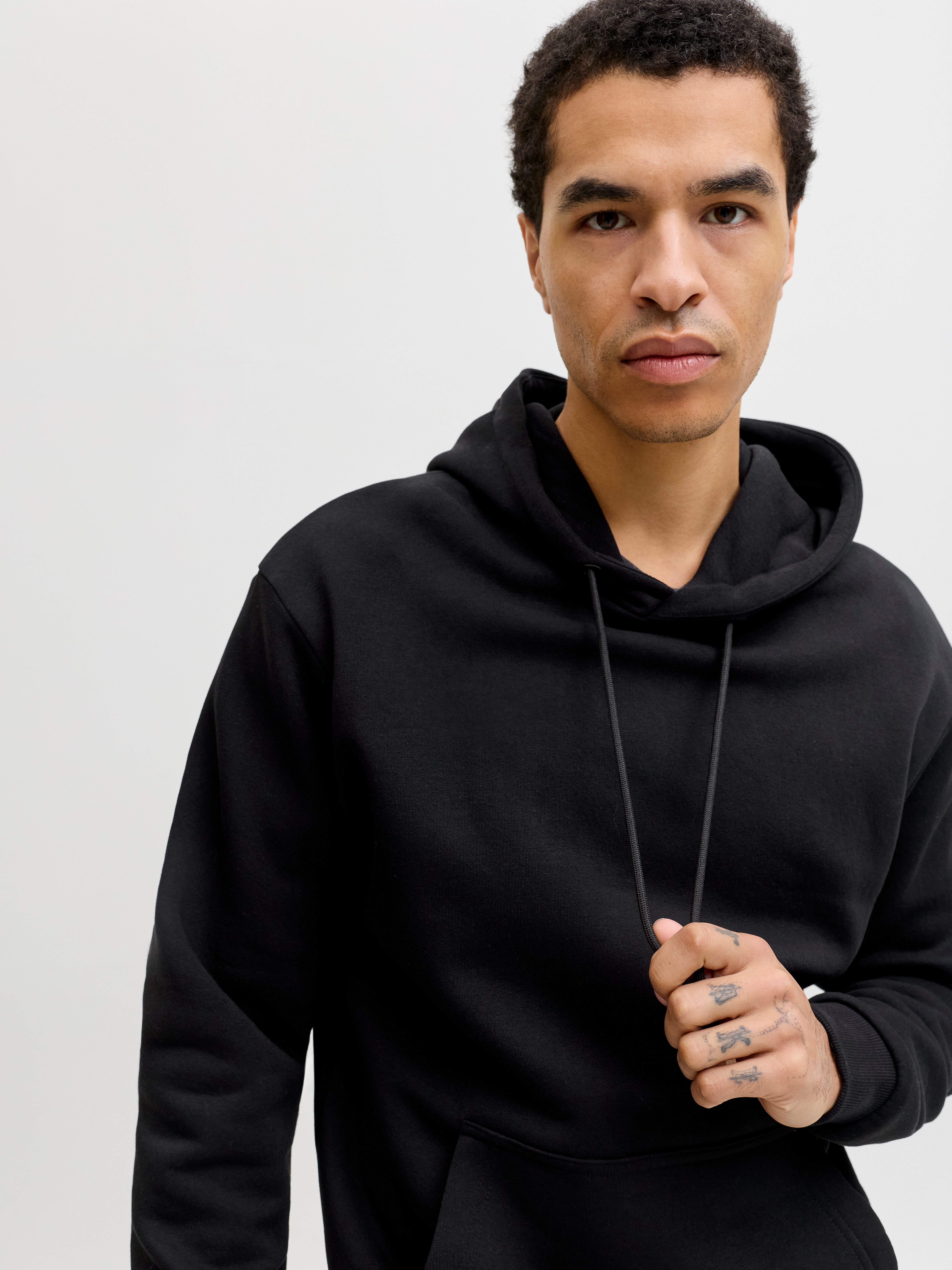 Jack & Jones Plain Hoodie - 12249340