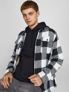 Jack & Jones Hoodie Liso -Black - 12249340