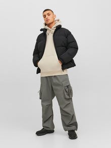 Jack & Jones Vienspalvis Džemperis -Moonbeam - 12249340