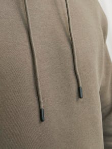 Jack & Jones Enfärgat Huvtröje -Bungee Cord - 12249340