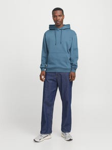 Jack & Jones Yksivärinen Huppari -Oceanview - 12249340