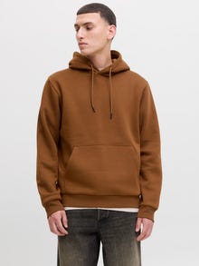 Jack & Jones Enfärgat Hoodie -Monks Robe - 12249340