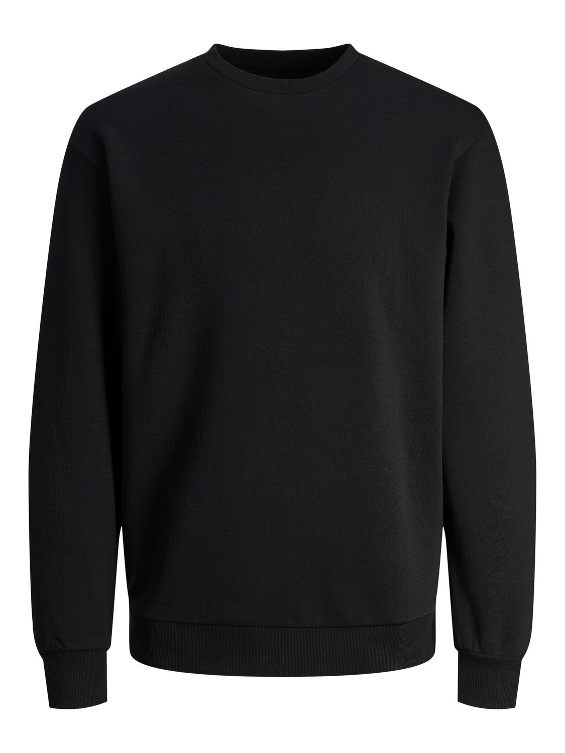 Jack & Jones Einfarbig Sweatshirt mit Rundhals -Black - 12249341