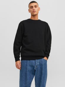 Jack & Jones Plain Sweatshirt -Black - 12249341
