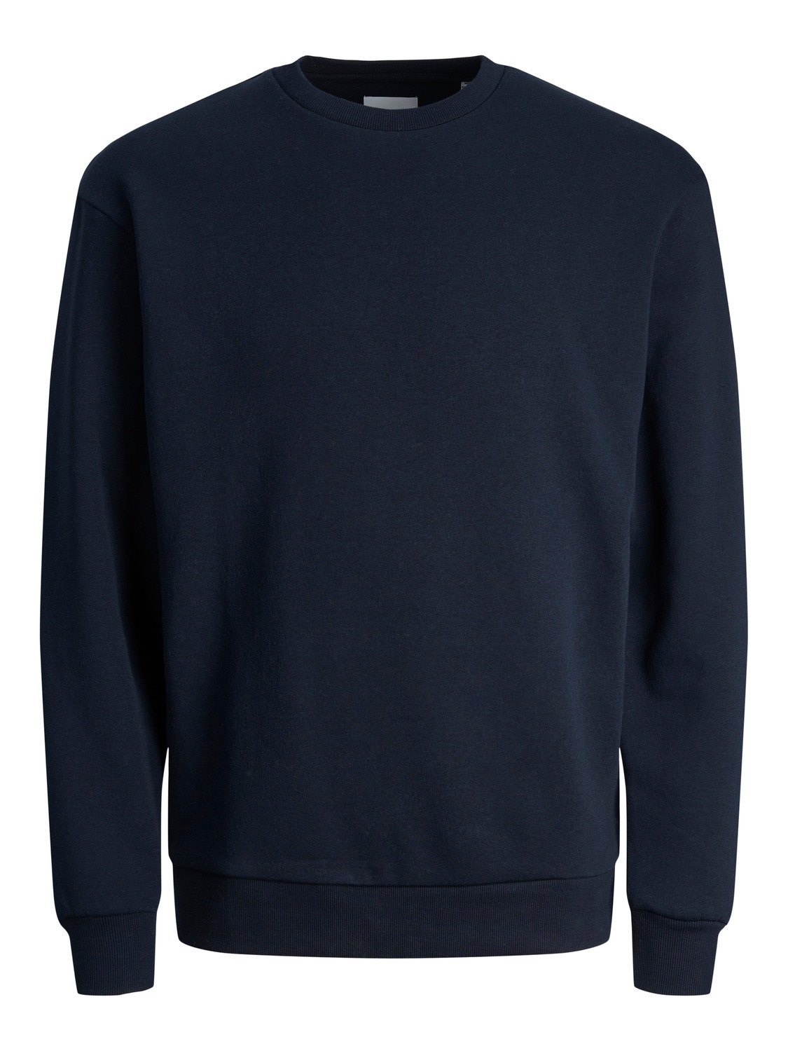 Jack & Jones Plain Crew neck Sweatshirt -Navy Blazer - 12249341