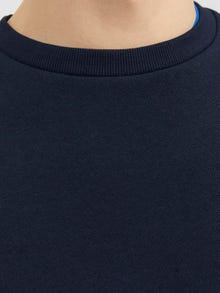 Jack & Jones Effen Sweatshirt met ronde hals -Navy Blazer - 12249341
