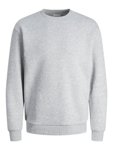 Jack & Jones Vienspalvis Megztiniai -Light Grey Melange - 12249341