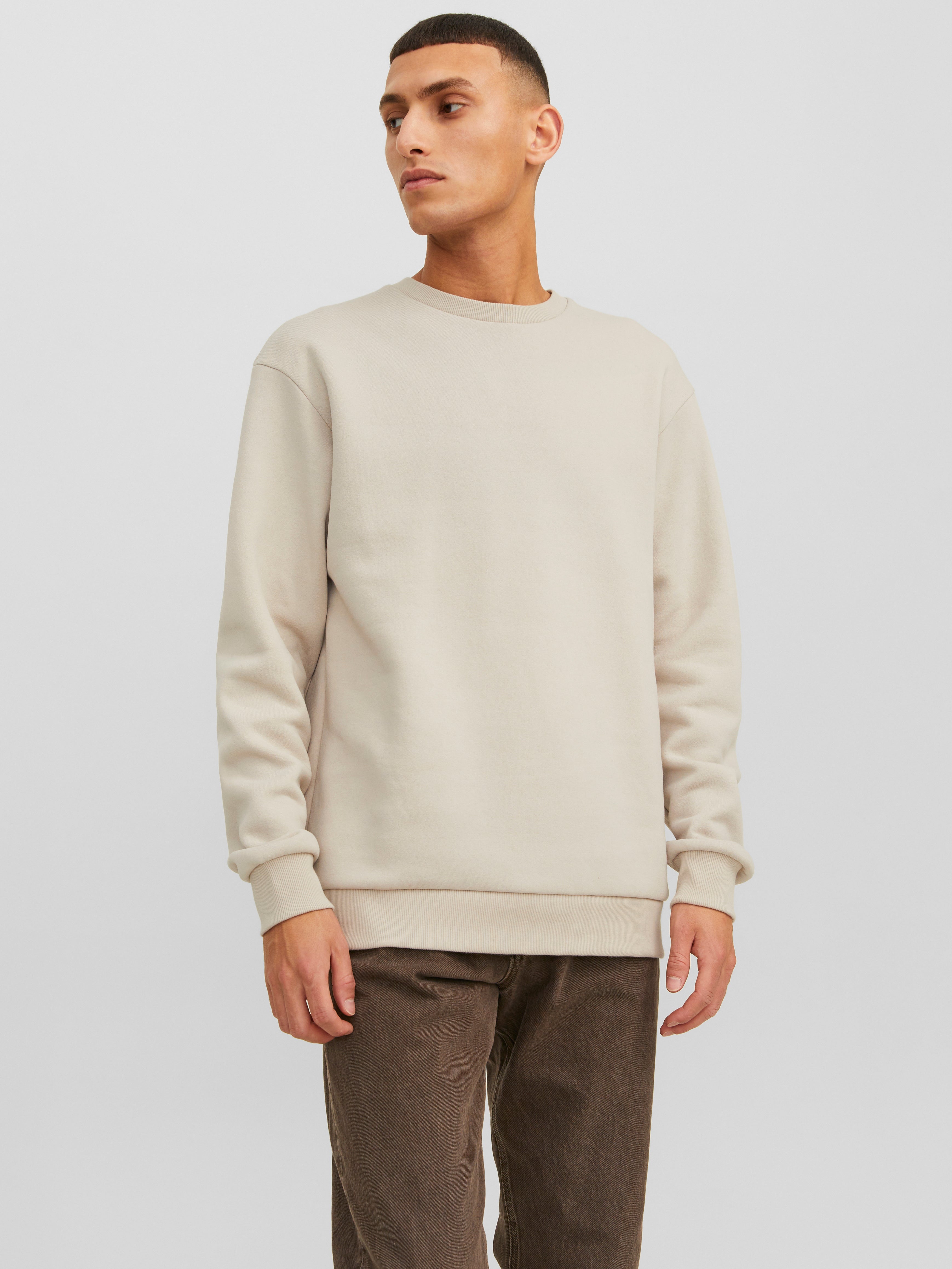 Einfarbig Sweatshirt