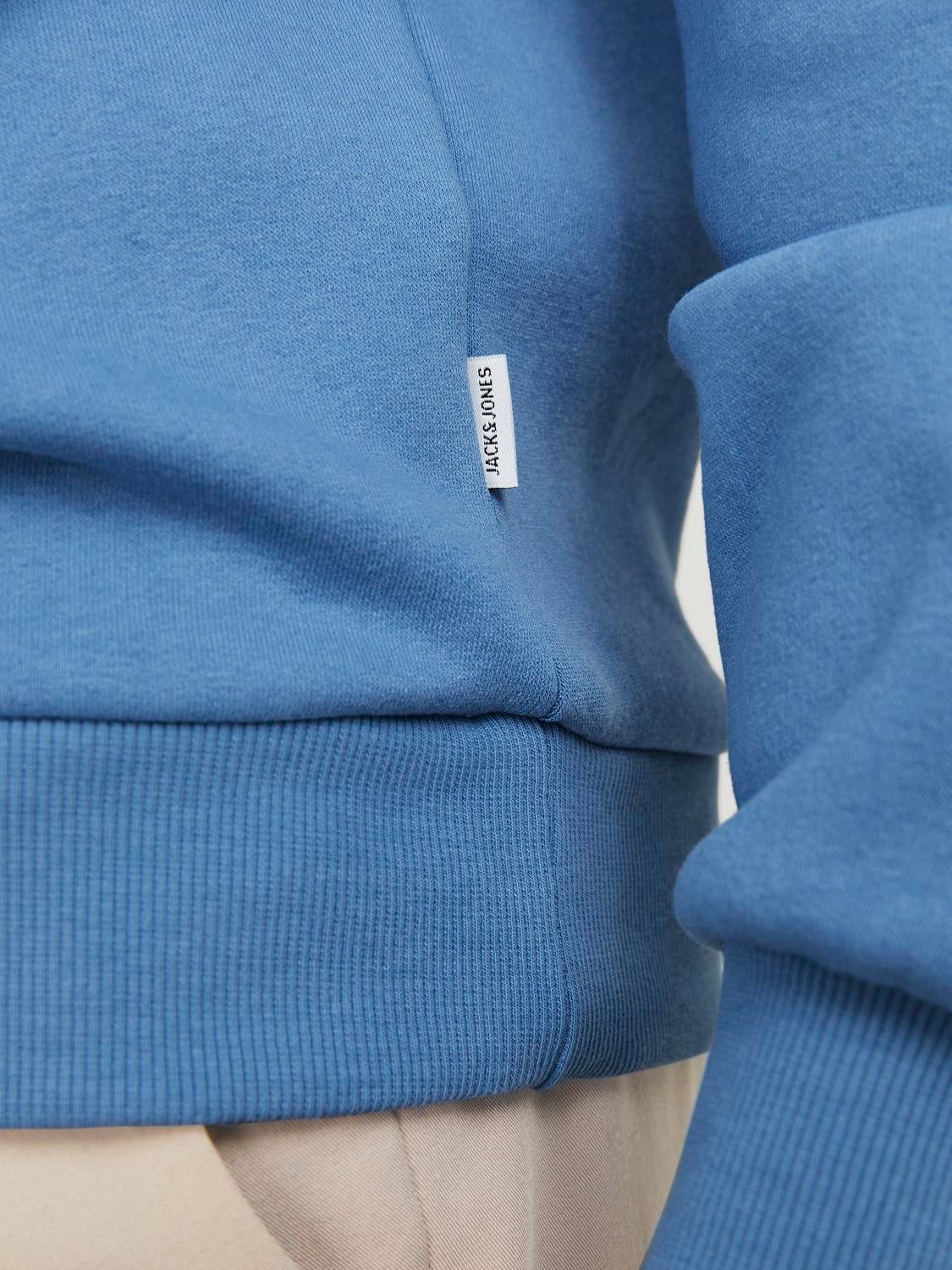 Jack and jones blue hot sale sweatshirt