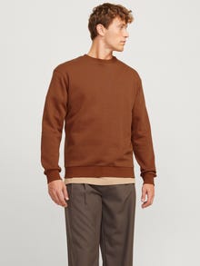 Jack & Jones Sweat-shirt Uni -Mocha Bisque - 12249341