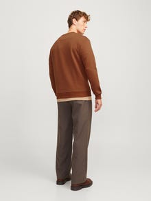 Jack & Jones Sweat-shirt Uni -Mocha Bisque - 12249341