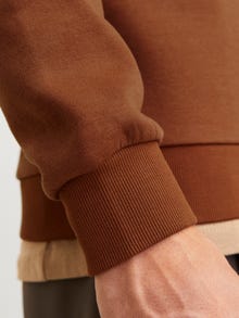 Jack & Jones Sweat-shirt Uni -Mocha Bisque - 12249341