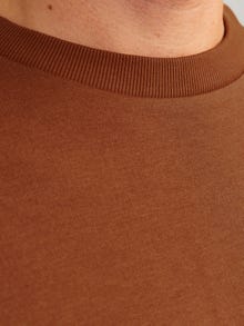 Jack & Jones Sweat-shirt Uni -Mocha Bisque - 12249341