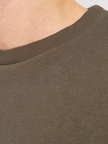 Jack & Jones Plain Crew neck Sweatshirt -Bungee Cord - 12249341