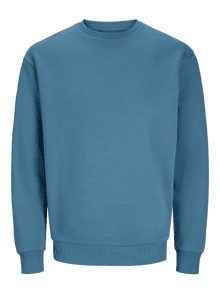 Jack & Jones Ensfarvet Sweatshirt -Oceanview - 12249341