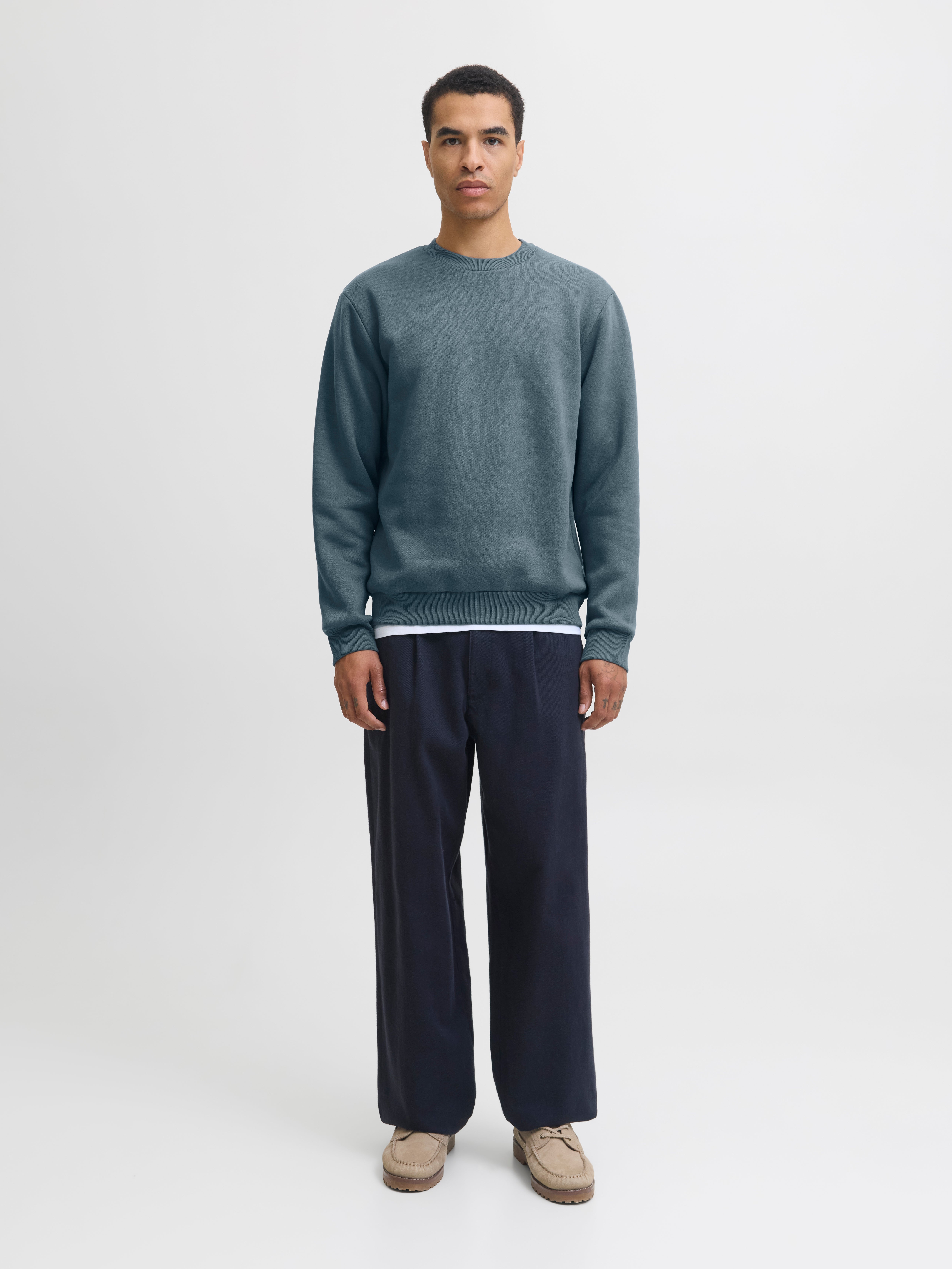 Jack & Jones JOREDITORIAL Sweatshirt Black/white Desde 35,08