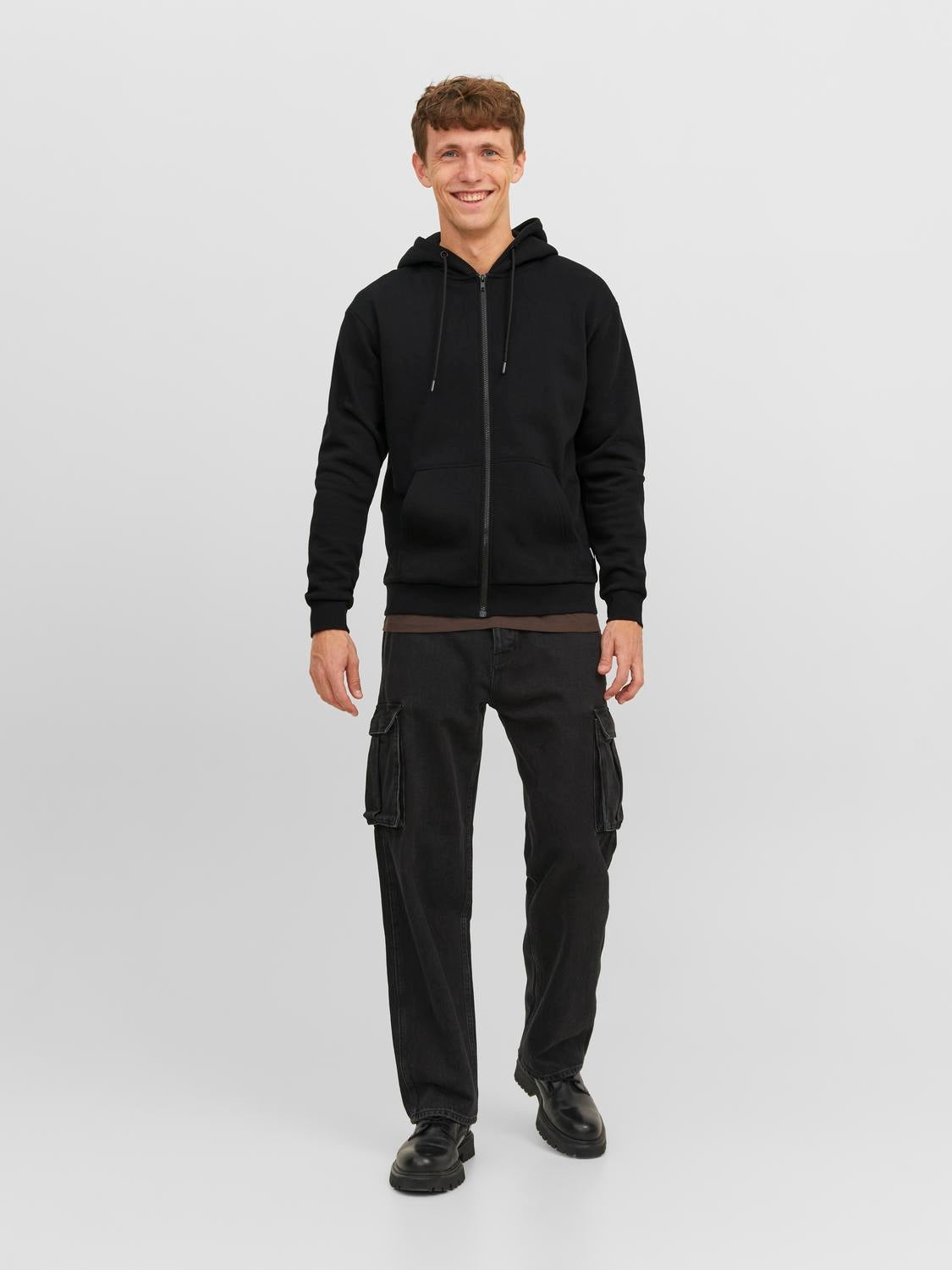 Plain zip up hoodie mens hotsell