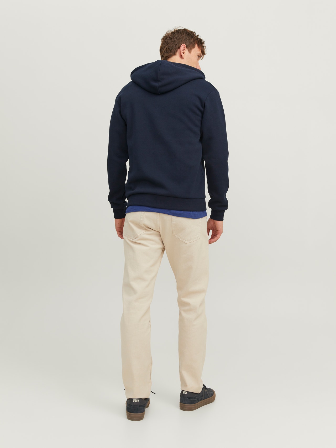 JACK & JONES Jorcobin Sweat À Capuche Zippé Garçon - Sweatshirt Enfant Confortable