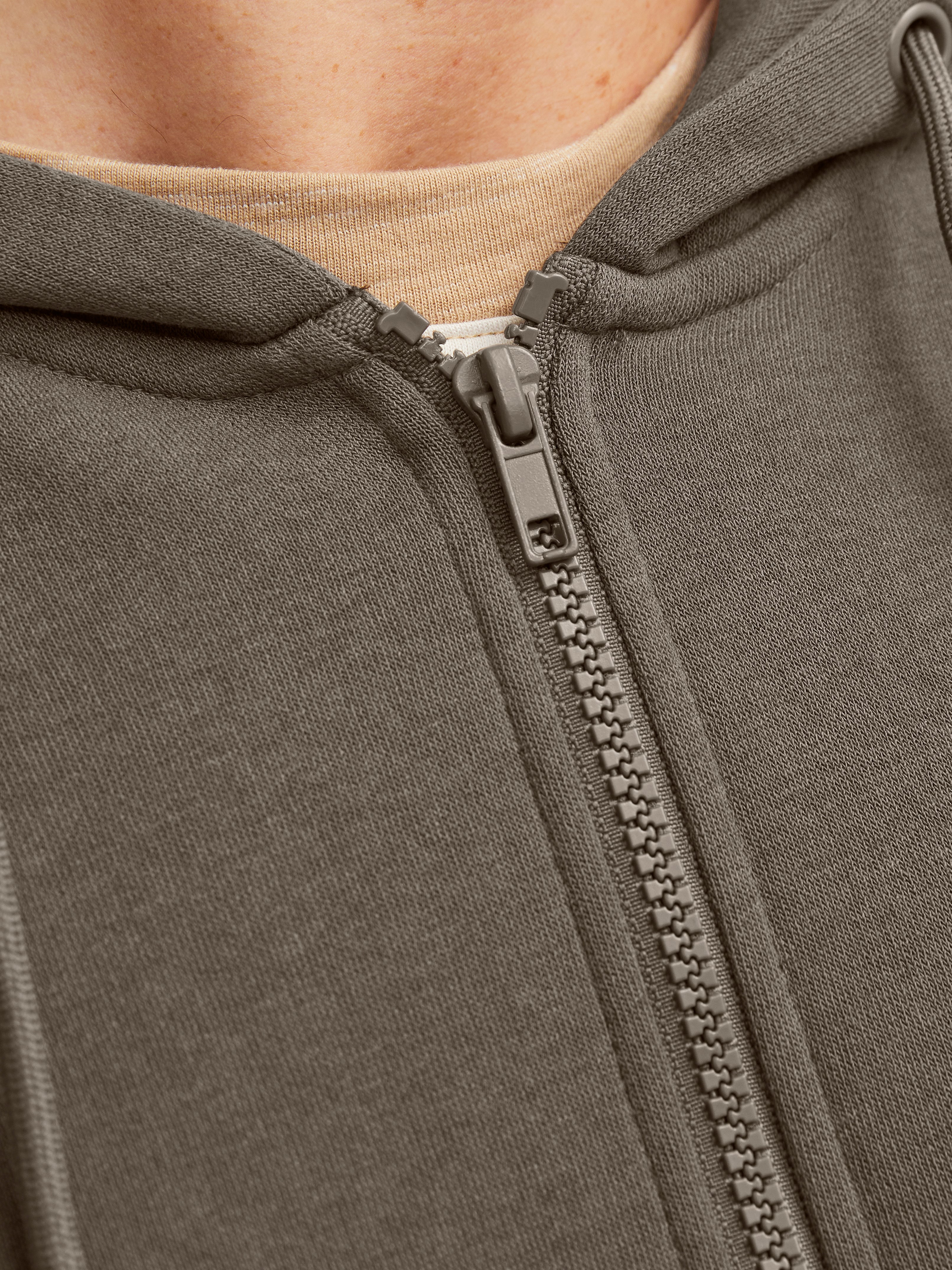 Herren Hoodie Oversize Mit Reißverschluss – Lässiger Kapuzenpullover Für Streetstyle & Alltag