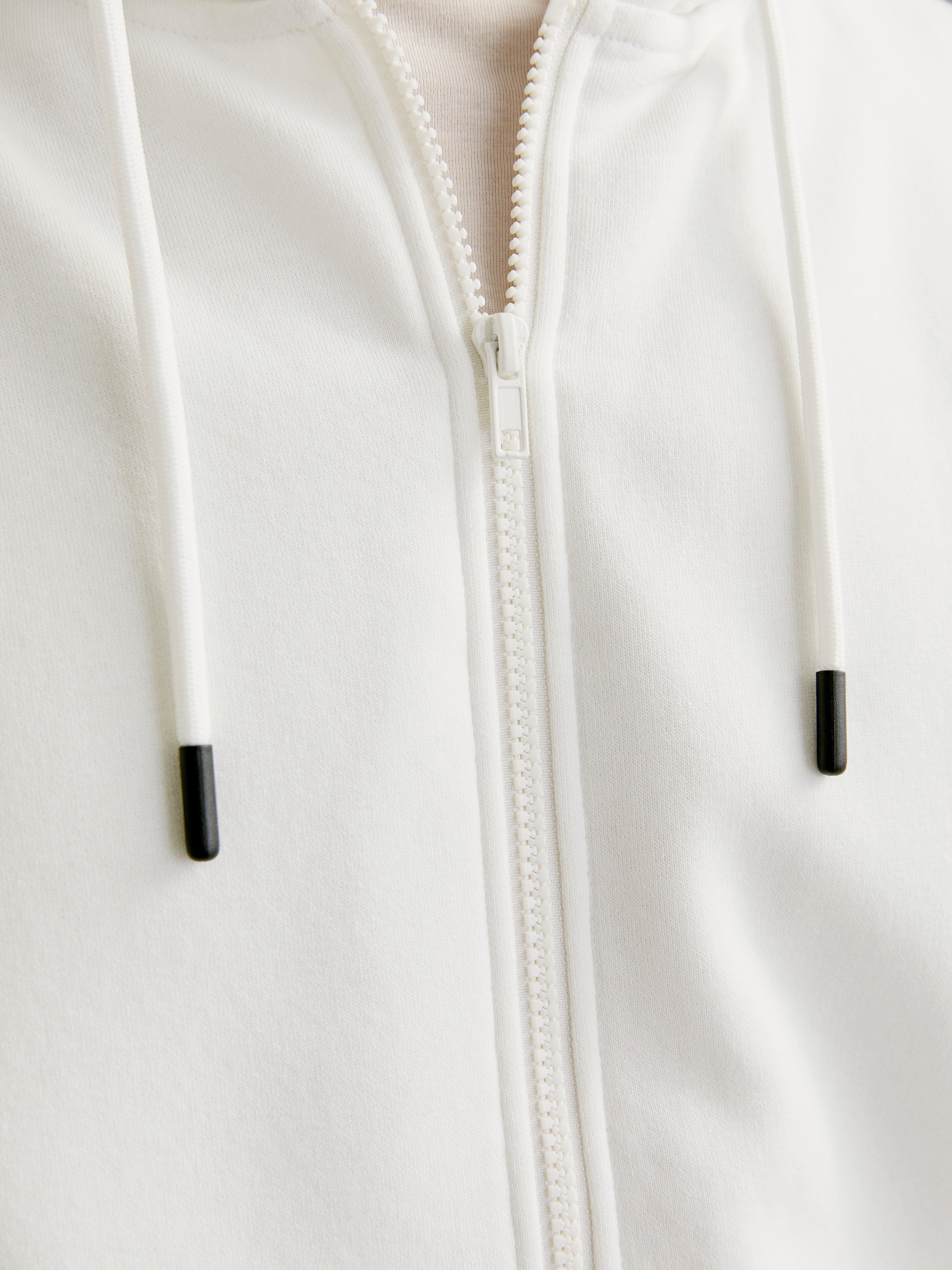 JACK & JONES Felpa Con Cerniera Uomo: Zip Hoodie Plain, Vestibilità Rilassata, Stile Casual
