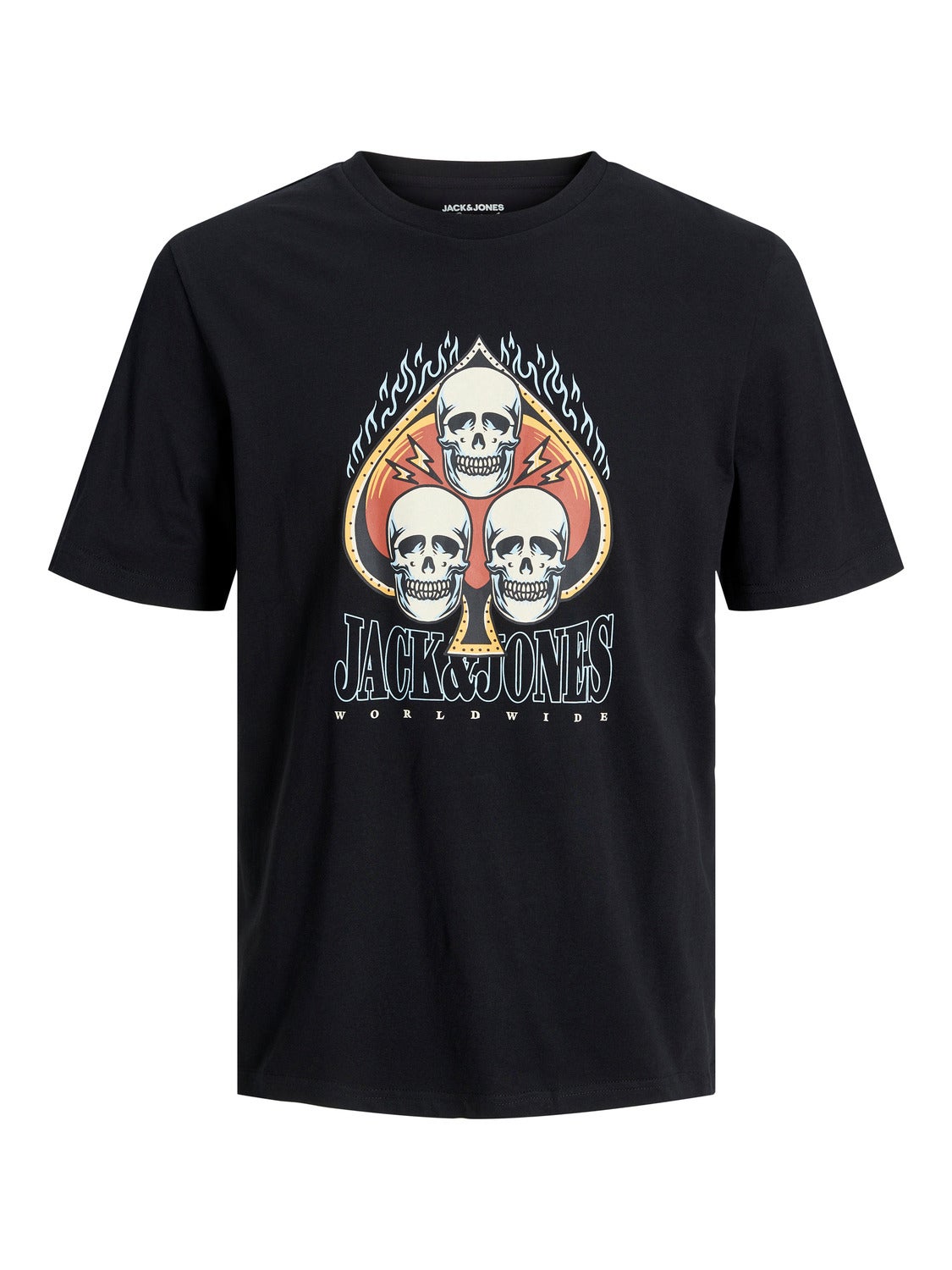 Jack jones best sale skull t shirt