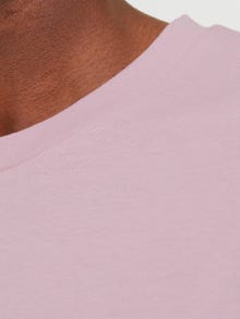 Jack & Jones Spausdintas raštas Apskritas kaklas Marškinėliai -Pink Nectar - 12249345