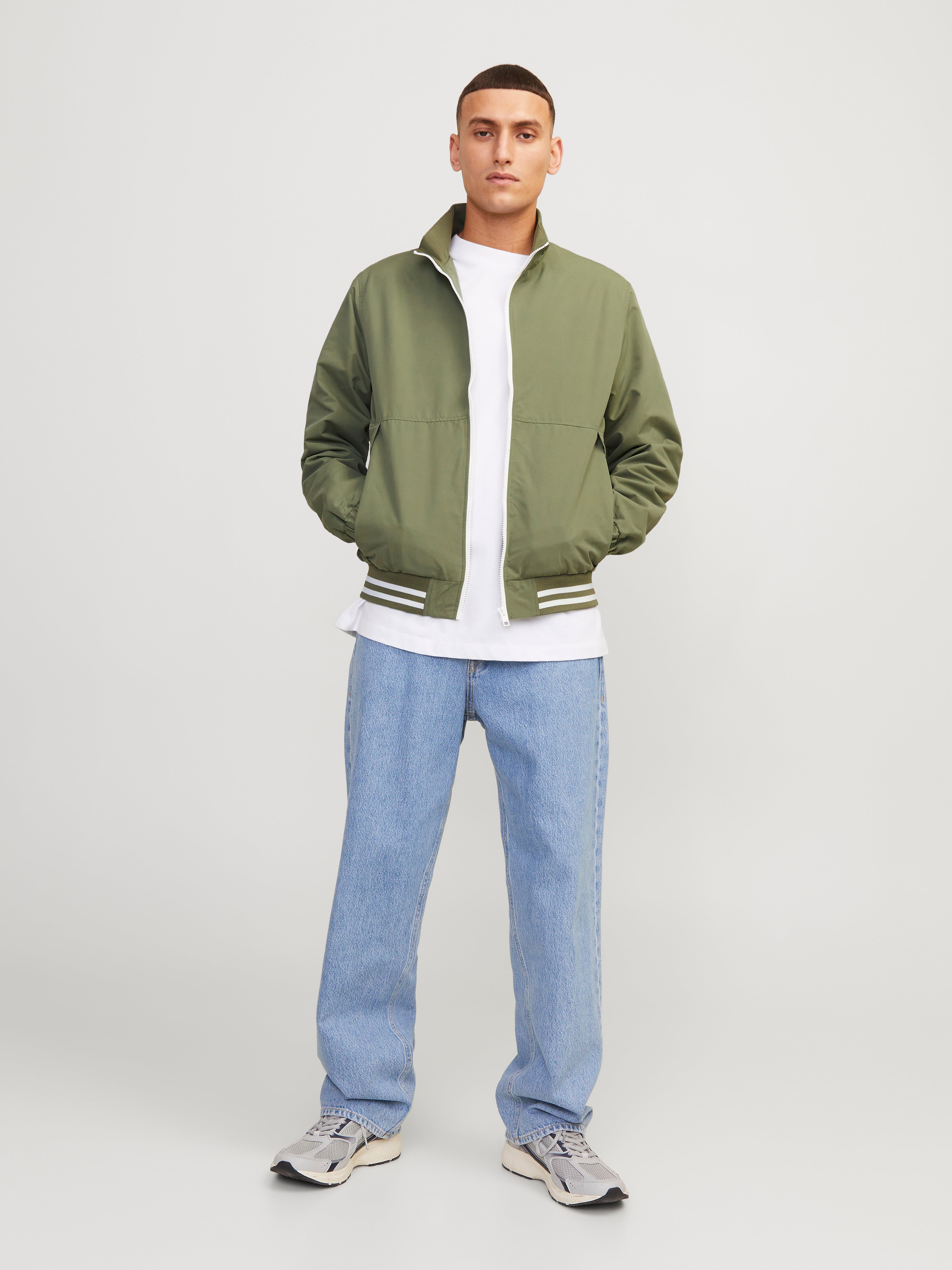 Bomber jacket Dark Green Jack Jones