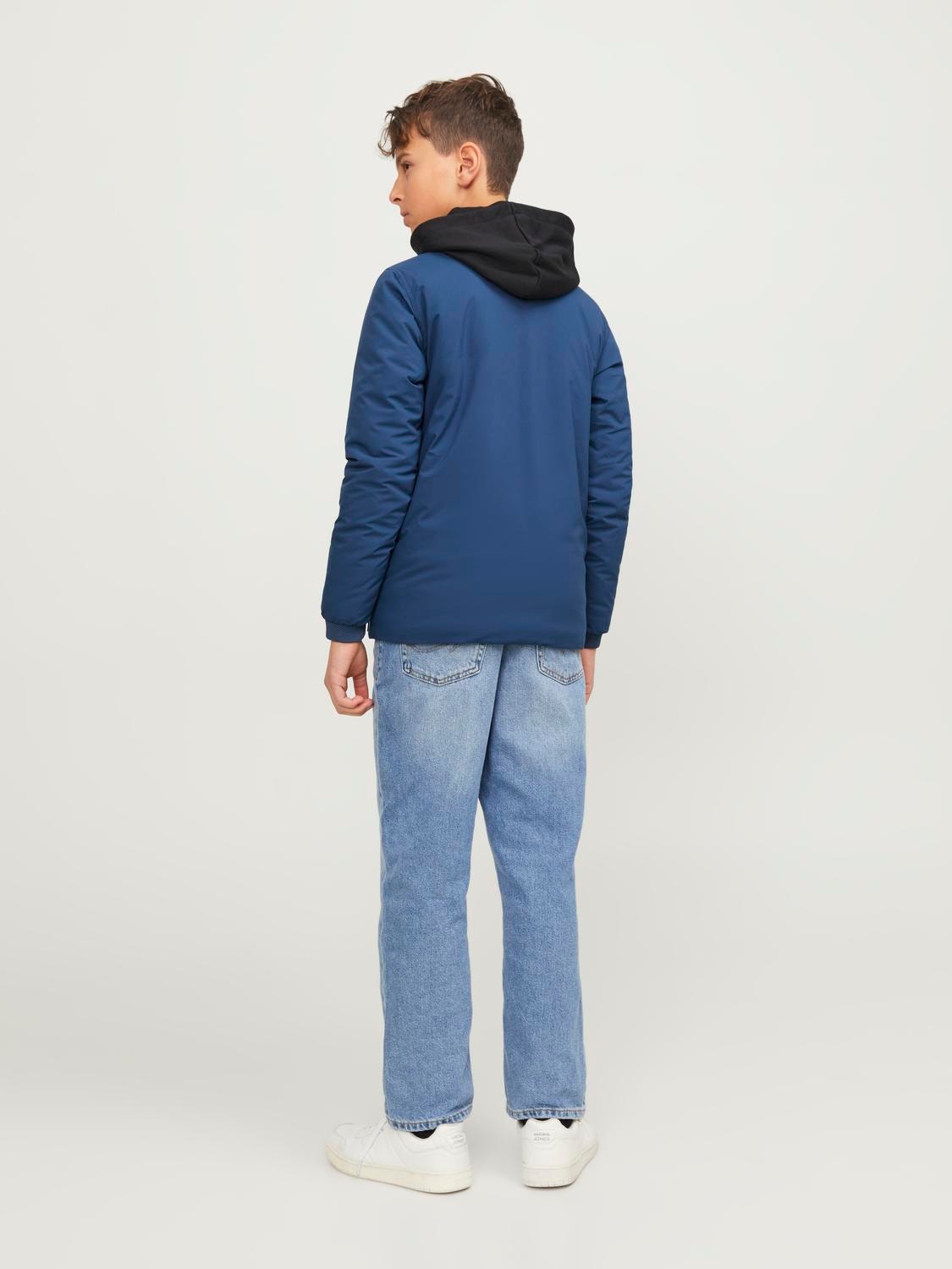 Jack & Jones Εφαρμοστό μπουφάν Για αγόρια -Ensign Blue - 12249392